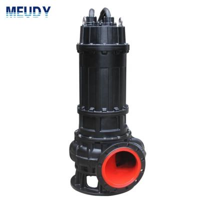 China High efficiency MEUDY B 45-55kW 6P 55-75kW 4P cast iron centrifugal sewage submersible pump for sale