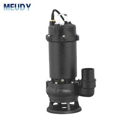 China MEUDY B 0.75-1.5kW 2P High Efficiency WQ Basement Water High Pressure Dirty Sewage Pump for sale