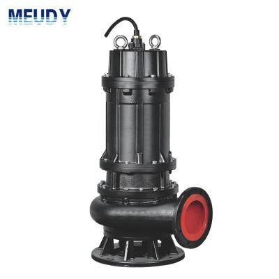 China High efficiency MEUDY B 30-45kW 4P high head submersible 4 pole sewage pump for dirty water for sale