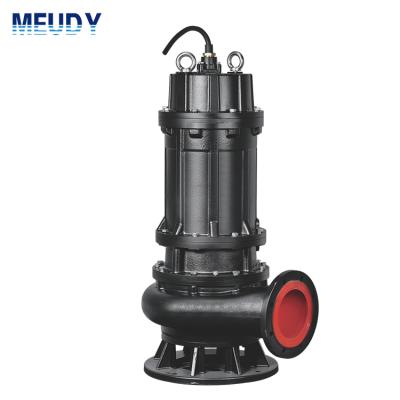 China Large High Efficiency Industrial Water Submersible 4 Pole Centrifugal Sewage Pump MEUDY B 11-22kW 4P for sale