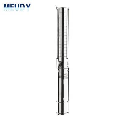 China Water MEUDY 4SP(M) Stainless Steel Well Deep Borehole Submersible Water Pump for sale