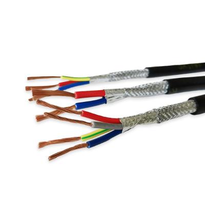 China Industrial Factory Wholesale Rvvp-Copper 2*0.75 Core PVC Sheathed Cable Shielded Electrical Wire Cable for sale