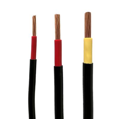 China High Performance Industrial BVV Insulated PVC Copper High Voltage Wire Power Cables Price Hanger Electrical Cable for sale