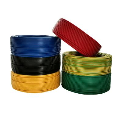 China High Quality Construction Standard 1.5mm 2.5mm 4mm 6mm 10mm 16mm 25mm 35mm 50mm 70mm Electrical Cable Single Core 95mm Wire for sale