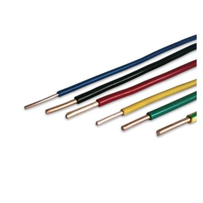 China China Best Industrial Electrical Cables Low-smoke Halogen-free BV-Copper Core PVC Insulated Cable For Indoor Fixed Wiring for sale