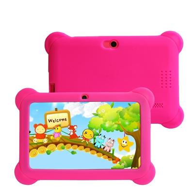 China Shockproof Learning Tablet For Kids Android 10 7 Inch 2GB 16GB Kids Tablet Toddler Educational Toy Gift For Kids HD Dual Cameras for sale