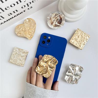 China Waterproof Luxury Metal Phone Holder Grip Finger Ring Holder Foldable Extend Phone Expandable Grip Holder Accessories for sale