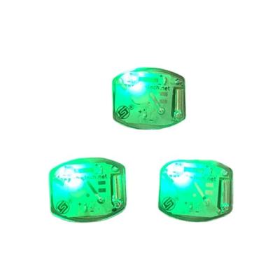 China Waterproof Long Life LED Flashing Light For Clothes 22x18x5mm for sale