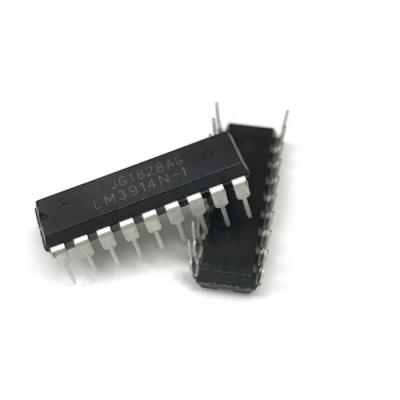 China N Drives LED Original Integrated Circuit IC LM3914N-1 LM3915 LED Lighting Drivers Dot / Bar Display for sale