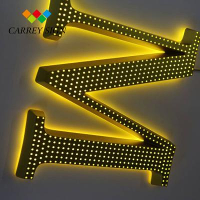 China Shops Shop 3d Custom Letters Logo Signs Acrylic Led Letter 3d Light Signs Plastic Alphabet Acrylic Letters for sale