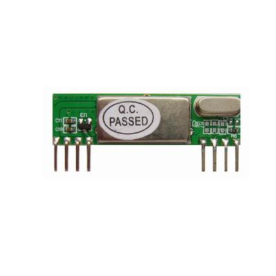 China UHF anti-interference wireless receiver superheterodyne RX06 433Mhz module for sale