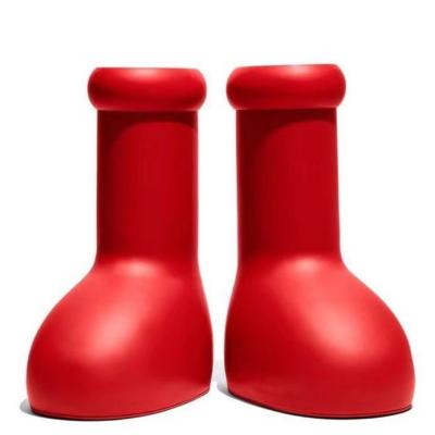 China Creativity Big Rain Boot EVA Fashion Latest Red Big Red Snow Balloon Custom Wave Body Boot for sale