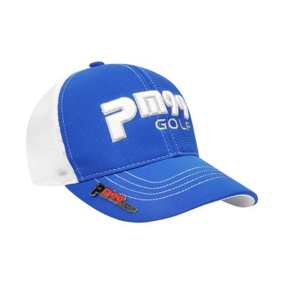 China breathable & waterproof breathable & Waterproof Custom Promotional Adult Sun Visor Caps 3D Embroidery Sports Golf Hat 6 Panel Cotton Baseball Caps for sale