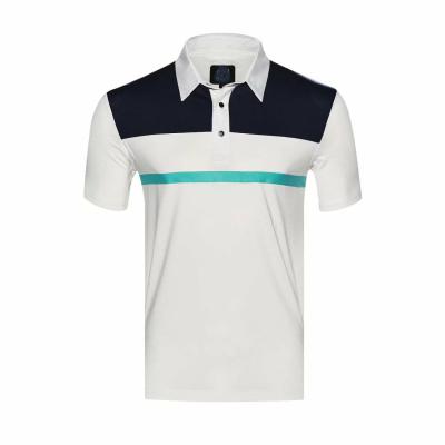 China Polyester Custom Sportswear Spandex Fit QUICK DRY Polo Shirts Men Golf Polo Shirt for sale