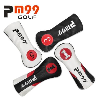 China High Quality Waterproof Waterproof Wooden Covers Golf Driver Head Cover for sale