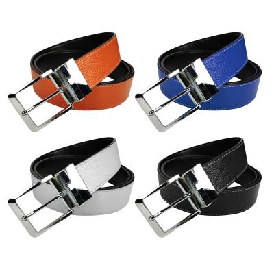 China Good Quality Genuine Leather Belt Durable Goods Men Golf Belt for sale