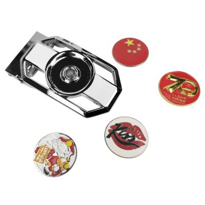 China Custom Duarble Duarble Logo Golf Belt Buckle With Ball Marker for sale