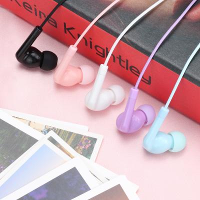 China In-Ear MIC 3.5mm Stereo Sound Headset Handsfree Headphones Earbuds Microphone Headphones for sale