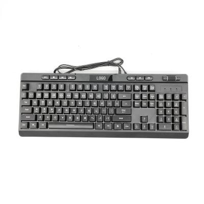 China Friwol FW-X6 26 Key Anti-Ghosting Wired Keyboard 111 Keys 12 Modes RGB Computer Gaming Keyboard for sale