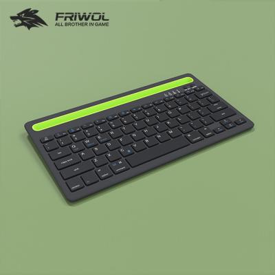 China Friwol BT201 Mini Wireless Keyboard Laptop Keypad Portable Wireless Rechargeable Keyboard for sale