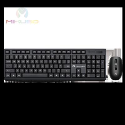 China Best Selling Waterproof High Quality Home Office Key 104 Wireless Keyboard And Mouse For Laptop PC for sale