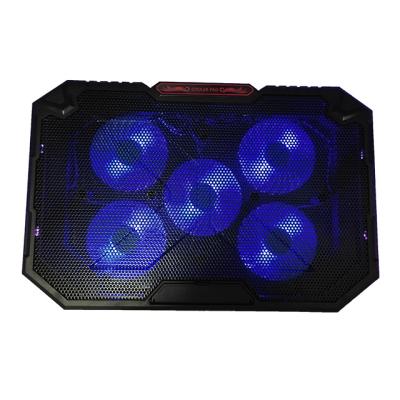 China RGB 17 Inch Cooler Adjustable RGB Laptop Stands Laptop Cooling Pads for sale