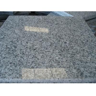 China Indoor Exterior Decoration Ect Granite G603 Veins 24x24 Chinese White Black Granite Tile On Sale for sale