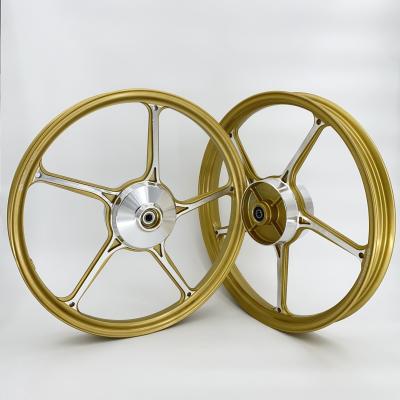 China 17 Inch Aluminum Alloy Motorcycle Wheel Scooter Aluminum Hub for sale