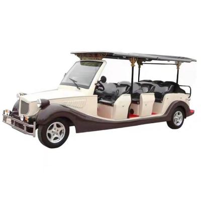 China 7.5KW 11 Seat 72V Retro Retro Golf Cart Luxury Classic Vintage Car 5150*1630*2010mm for sale