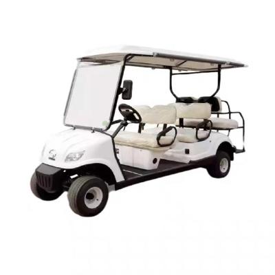 China hot sale high quality low price mini 6 seat 3KW 4+2 golf cart electric powered golf cart club car 3715*1220*1950mm for sale