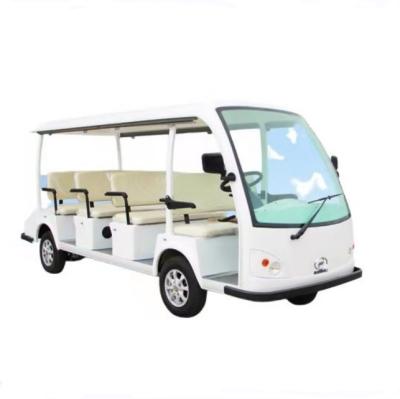 China 111B 5KW / 7.5KW 11 Seat 72v Classic Electric Sightseeing Car 4580*1430*1940 for sale