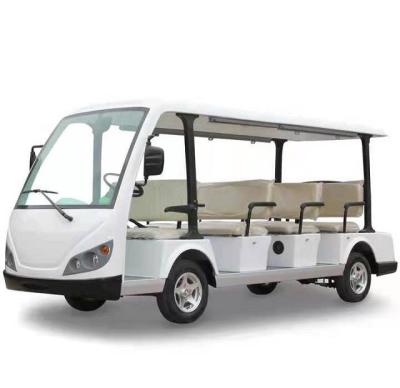 China 5KW / 7.5KW113B Luxury 11 Seat 72V Electric Sightseeing Car 4615*1520*1970 for sale