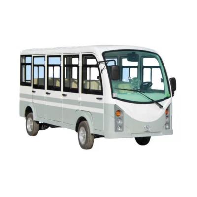 China 11-seater Encased High Quality Electric Sightseeing Shuttle Bus Sightseeing Car With 4400*1460*2030 Door for sale