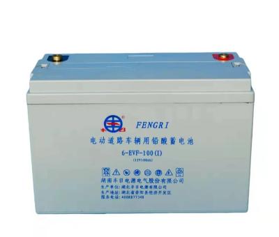 China Machine-Hot-sell Electric Golf Cart Maintenance Free Sealed Lead Acid Battery 6-EVF-100 (12V100Ah) for sale