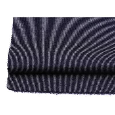 China Shrink-resistant c/t yarn dyed double weave fabric-navy for sale