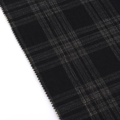 China Shrink-Resistant Yarn Dyed Corduroy Cotton Linen Shirting Fabric for sale