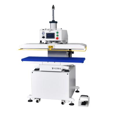 China Garment Shops CE GREAT Approved Flat High Pressure Heat Transfer Press Machine T-shirt Printing Machine For Seamless Zipper for sale