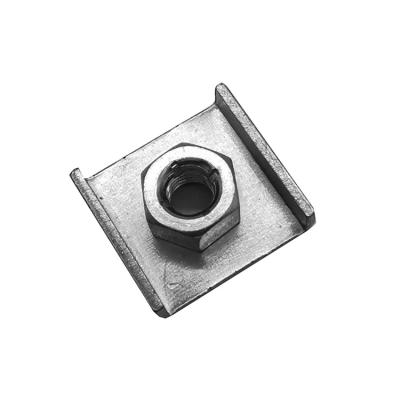 China Heavy Industry Steel Customized Rectangular Square Nut Stamping Services Metal Rectangular Nut for sale