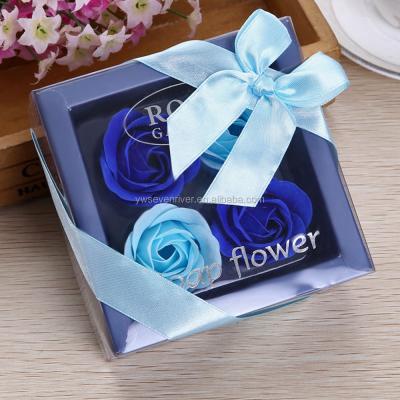 China 4pcs/set Simple Soap Flower Artificial Flowers Valentine's Day Gift Wedding Decoration Soap Roses SR11794 for sale