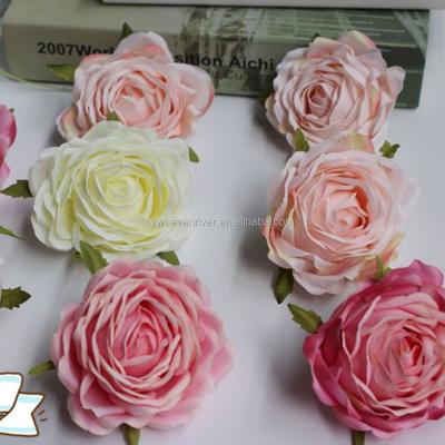 China Fabric Real Touch Peony Flower Head Festival Decoration Artificial Flower Heads for sale