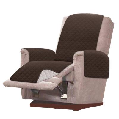 China Modern High Quality Furniture Protector Anti-Slip Water Resistant 1 Seater Recliner Cover for sale