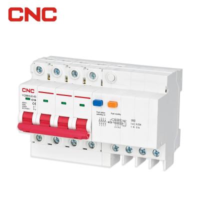 China B 3p C65 Rccb Rcb Electric Top Sale 1p+n 6ka Single Pole Rcbo Circuit Breaker Residual Current Device for sale