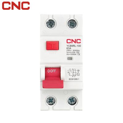 China B Customized Manufacturer 2pole 240v / 415v Earth Leakage Circuit Breaker Rccb for sale