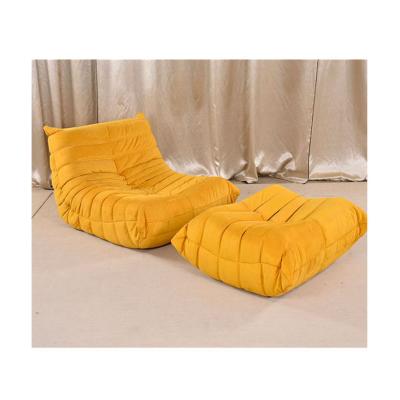 China Low Tufted Hotel Sofa Lazy Modern Living Room Sectional Arm Sofa Set for sale