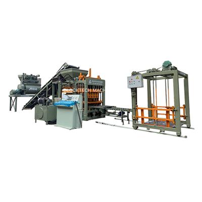 China Modern Hotels Red Brick Machine Brick And Block Machine Making Automatic Block Cement Making Machine for sale