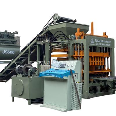 China Hotels Hollow Ribs Bricks Slag Block Making Machine Full Automatic Concrete Block Making Machine for sale