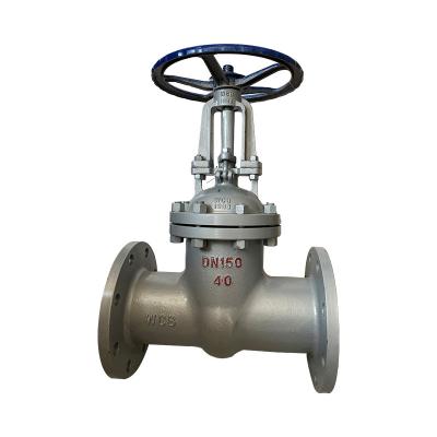 China Gate Valve 4.0mpa Low Pressure 1/2in-16in Electric Flange Cast Steel General Two Way Gate Valve for sale