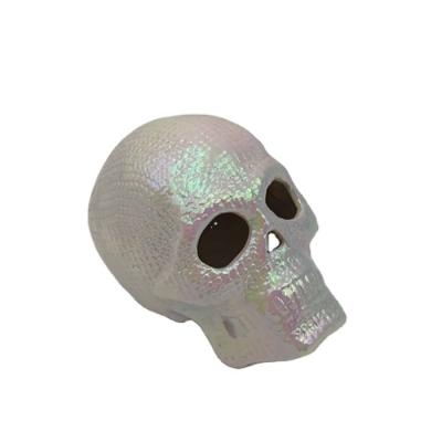 China Bohemian style Christmas decorations porcelain home skull for Halloween for sale