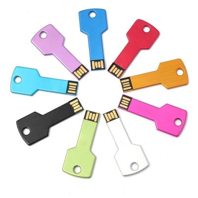 China Practical Any Color Usb Stick Metal Pen Drive Flash Drive 1gb 2gb 2gb 4gb 8gb 16gb 32gb Usb 2.0 Memory Key for sale