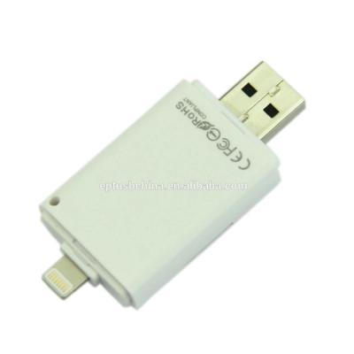 China Rectangle Mobile Phone OTG USB Flash Drive i-flashdrive With Box for sale